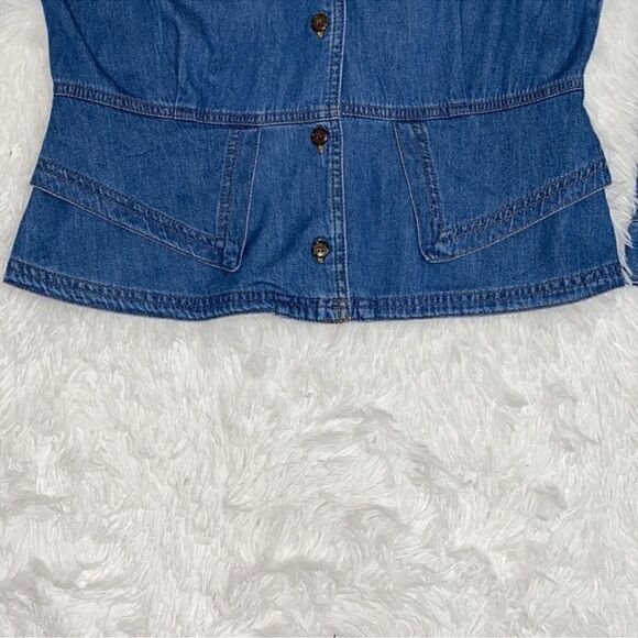 Women's Denim Jacket by Color me Cotton.(Size M) - Picture 4 of 6